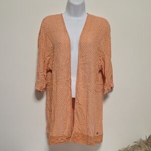 Roxy Orange/peach Patterned Knitwear